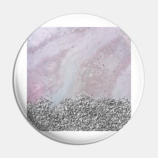 Marble gold rush VI Pin