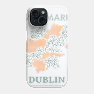 Dublin Map - Full Size - Phone Case