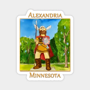 Big Ole in Alexandria Minnesota - WelshDesigns Magnet