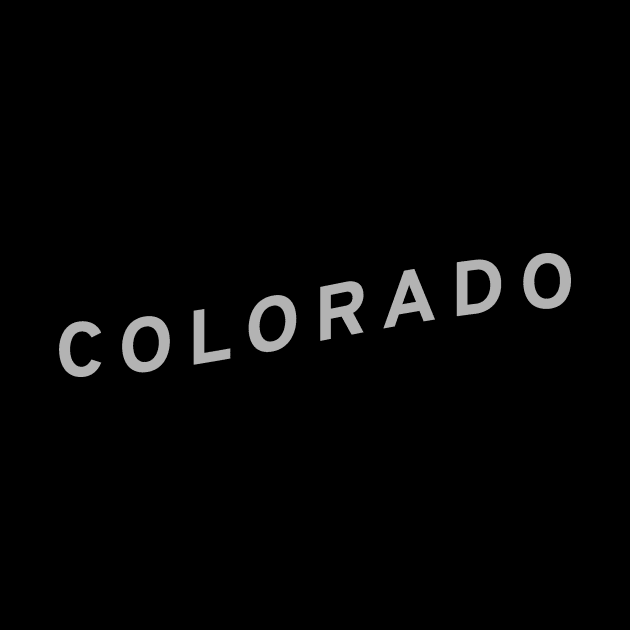 Colorado Typography by calebfaires