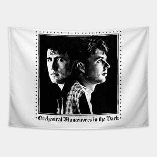 OMD \ Original Retro Tribute Design Tapestry