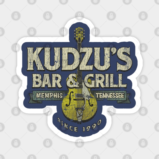 Kudzu’s Bar & Grill Memphis Tennessee Magnet by JCD666