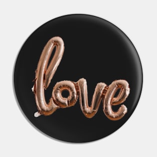 Love balloon Pin