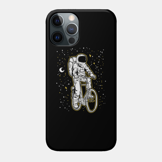 ASTRONAUT ON BIKE FOR CYCLING LOVERS - Astronaut - Phone Case