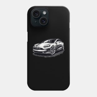 Tesla Model S Phone Case