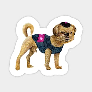 Brussels Griffon Dog Magnet