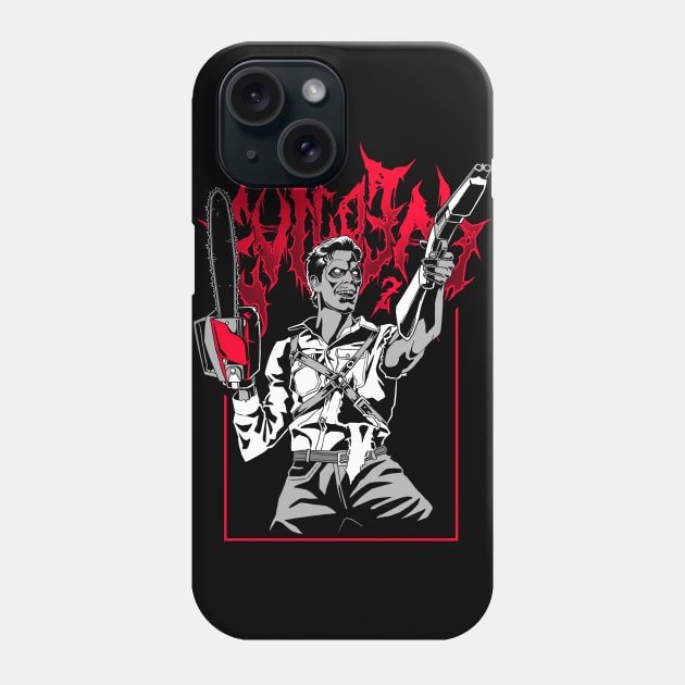 Deadite Metal Phone Case by Dicky