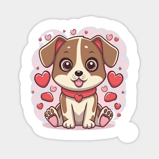 Cute love dog Magnet