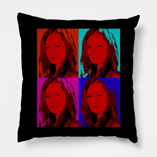 anna sorokin Pillow by oryan80