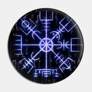 Viking Compass - Norse Mythology - Vegvisir Pin