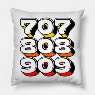 707, 808, 909 Drum Machine - DJ Design Pillow