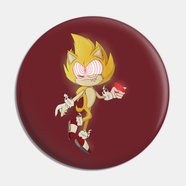 Fleetway Super Sonic Pin for Sale by utter-dismae