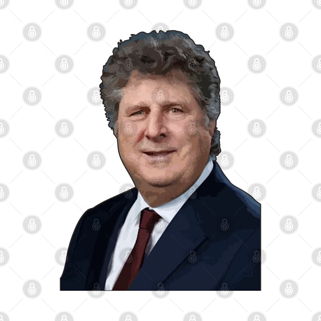 Mike Leach Illustration by KAM Std