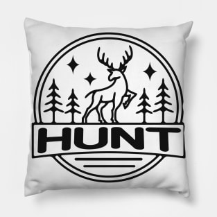 Hunter Hunting Game Pillow