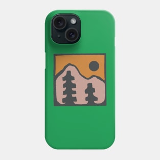 Pink trees Phone Case