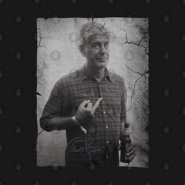 Anthony Bourdain Vintage by Nyepelekan