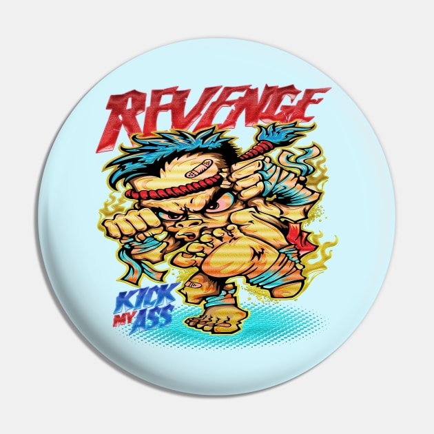 Revenge Pin by Globe Design