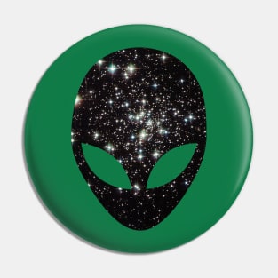 Alien Stars Pin