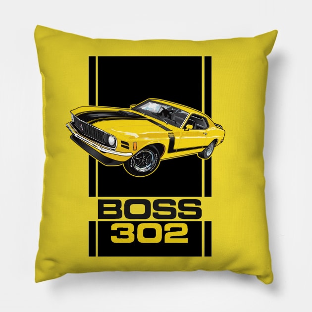 BOSS 302 Pillow by Limey_57