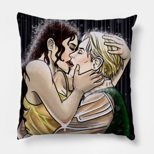 A Kiss in the Rain Pillow