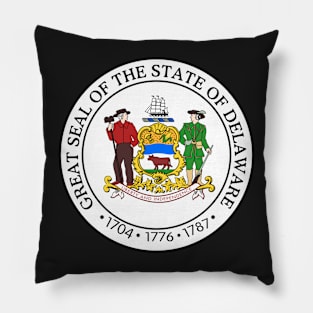 Delaware Coat of Arms Pillow