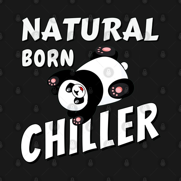 Natural born chiller - Cute sliding panda by Try It