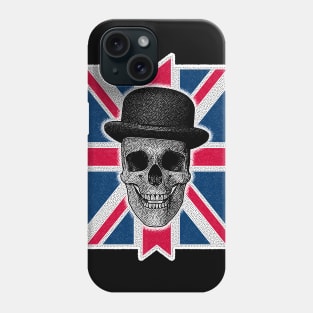 Skull British gentleman Phone Case