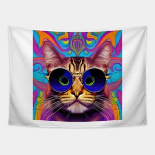 Groovy Cat Tapestry