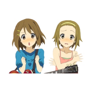 Yui and Ritsu Blushing T-Shirt