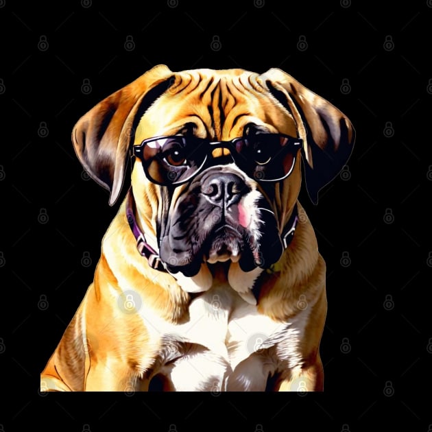 BULLMASTIFF WATERCOLOR STYLE by NIKA13