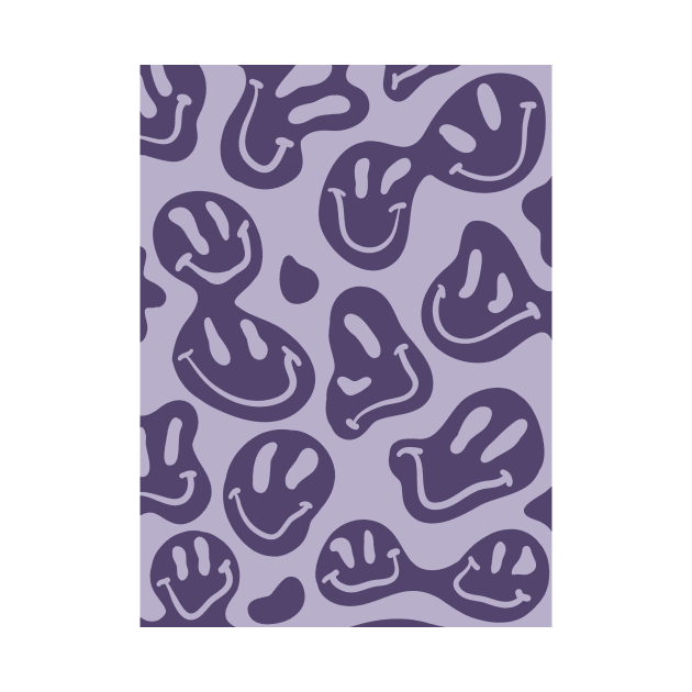 Melted purple emojis by Alfon Chappel