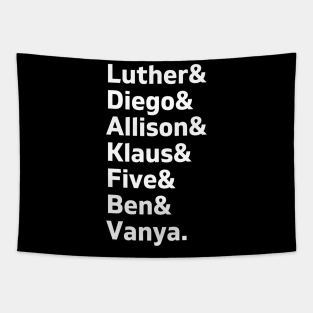 umbrella academy members Tapestry