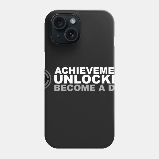 Achievement Unlocked Become A Dad Phone Case by Kyandii