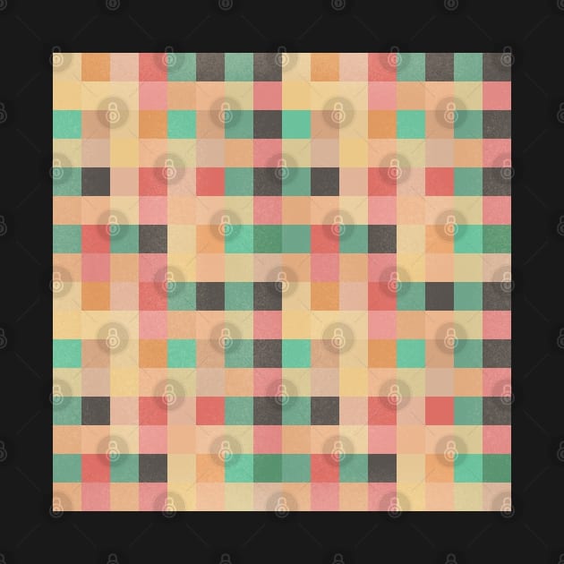 Mod Distressed Square Pattern by StephersMc