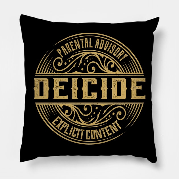 Deicide Vintage Ornament Pillow by irbey