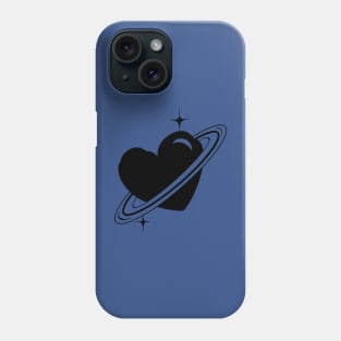 Heart Saturn Phone Case
