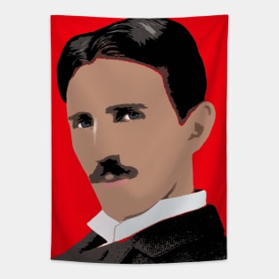 nikola tesla Tapestry