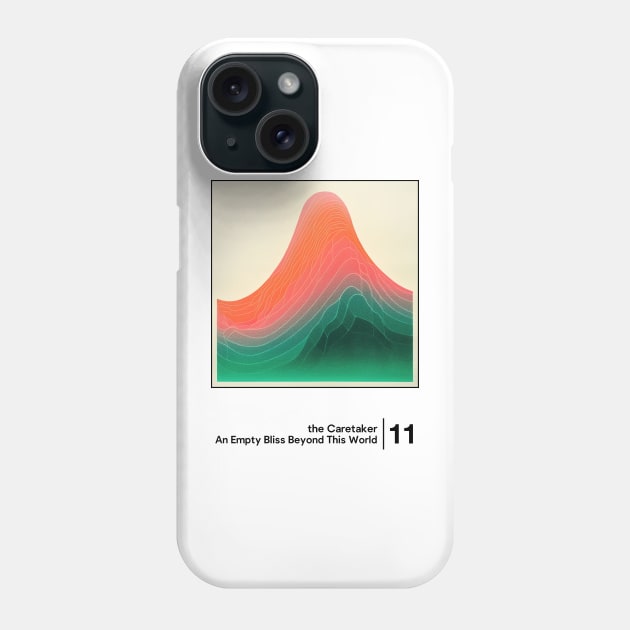 the Caretaker - Minimalist Graphic Design Artwork Phone Case by saudade