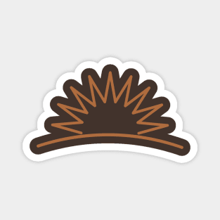 West on Colfax Sun (bourbon) logo Magnet