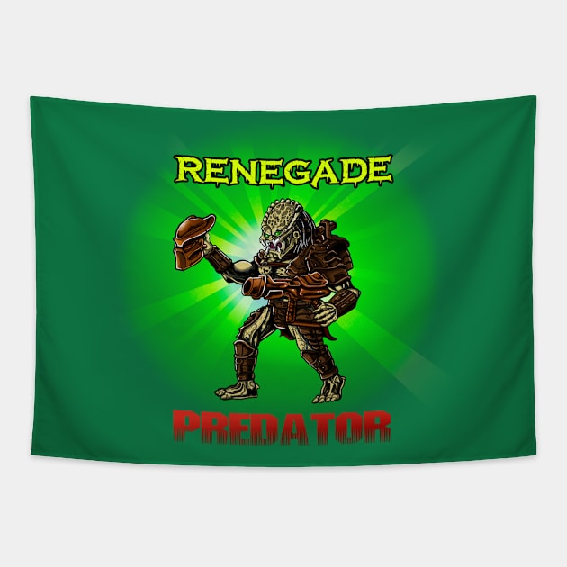 Renegade Predator Tapestry by Ale_jediknigth