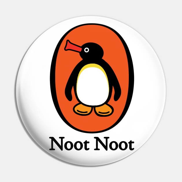 Noot Noot Pin by Daletheskater