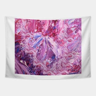 pink art Tapestry