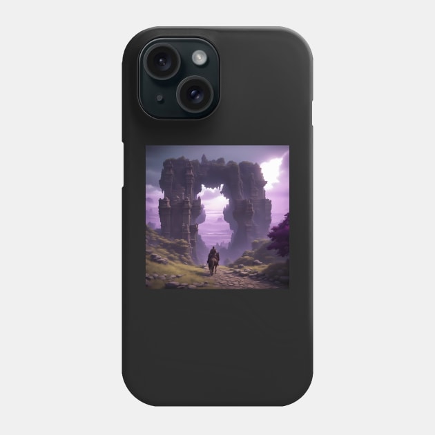 Shadow of the Colossus inspired art Phone Case by IOANNISSKEVAS