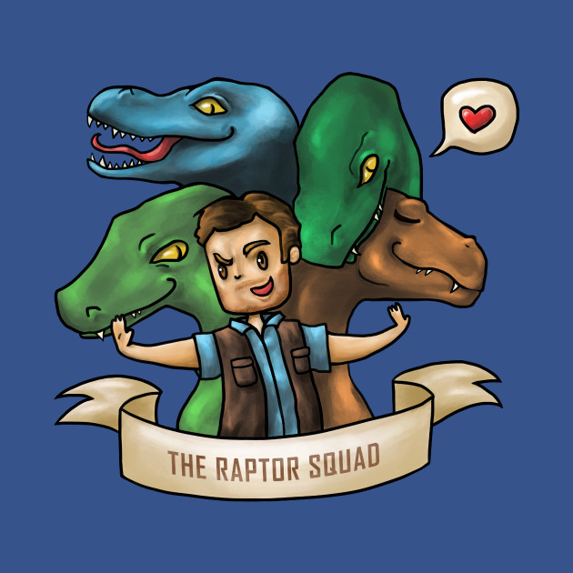 Discover The Raptor Squad - Dinosaurs - T-Shirt