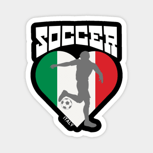 Soccer, Italy Magnet