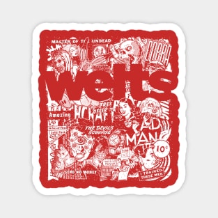 Welts Collage WHITE Magnet