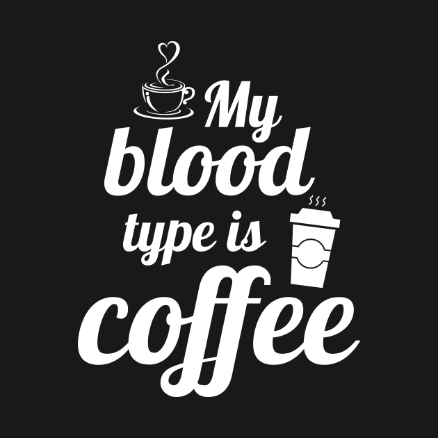 My blood type is coffee by cypryanus