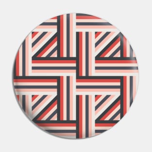 Abstract geometric artwork Pin