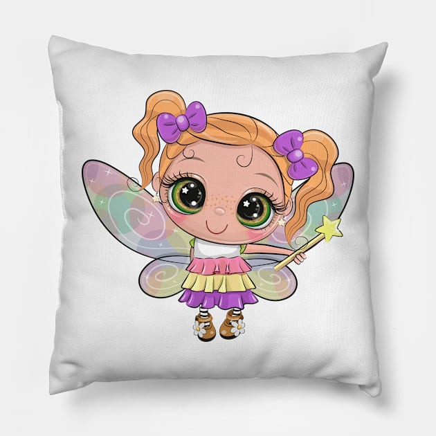 Cute Fairy Pillow by Reginast777