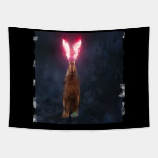 Preternatural Rabbit Tapestry